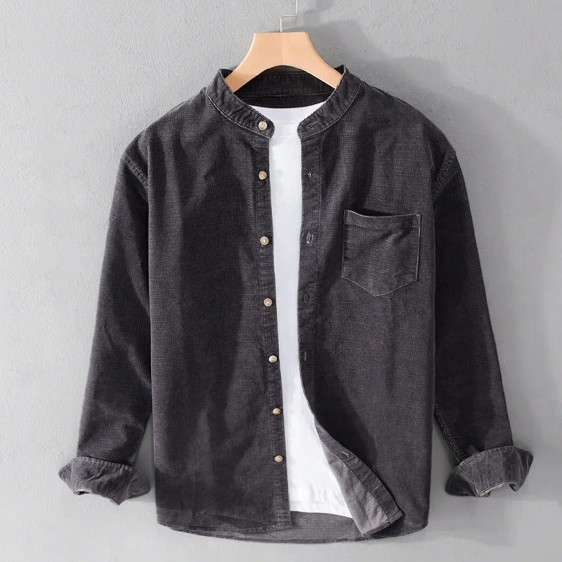 Veste chemise rétro pour homme