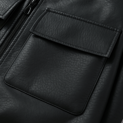 Blouson aviateur en cuir Valiant