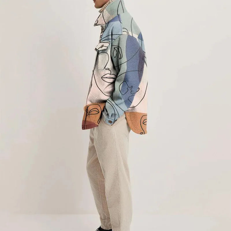 Manteau Avant Abstract