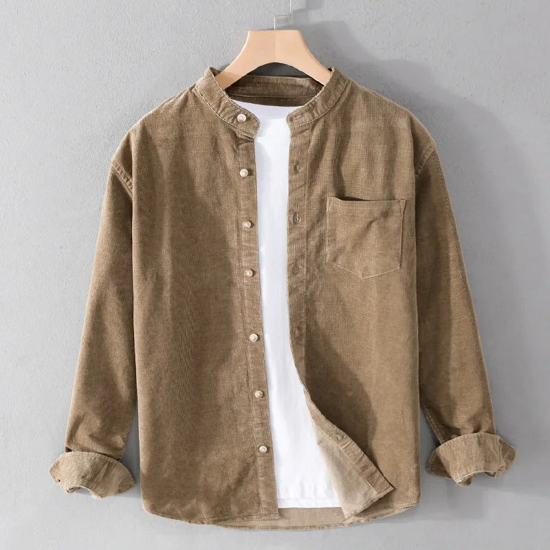 Veste chemise rétro pour homme