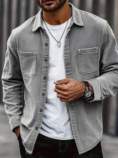Veste en velours pour homme