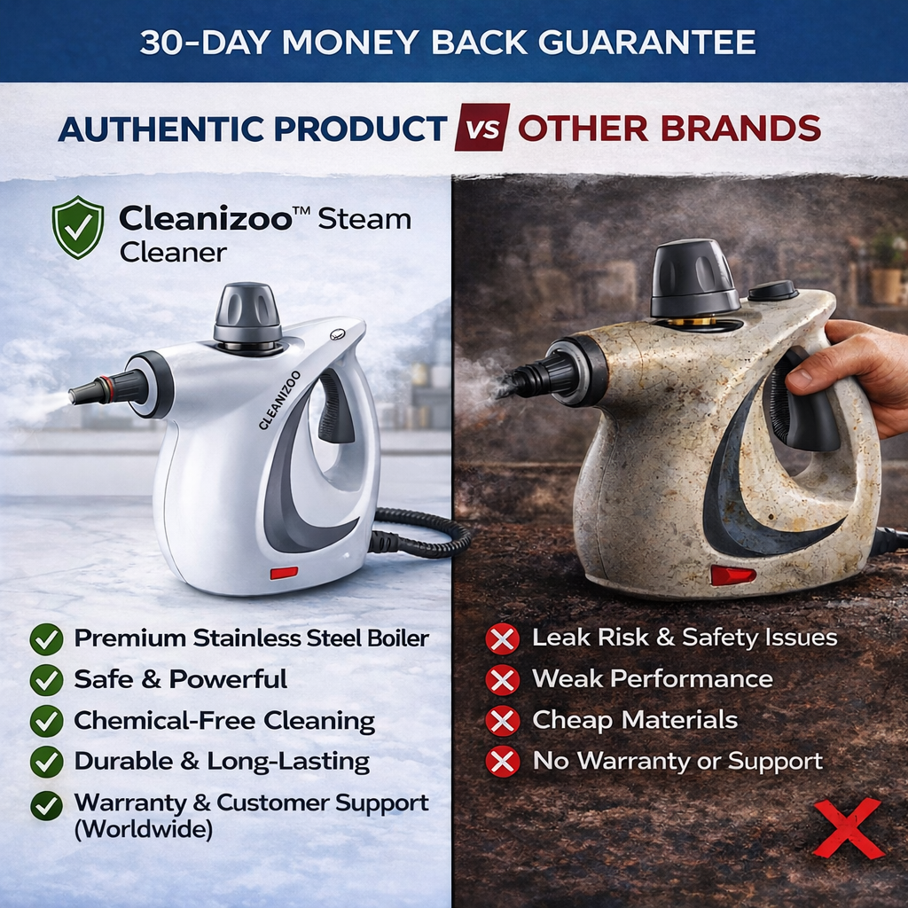 Cleanizoo™ Handheld Pressurized Steam Cleaner