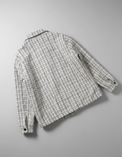 Veste-chemise en tweed Heritage